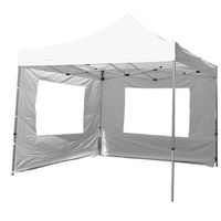 Falt Pavillon 3x3m weiß 2 Seitenteile