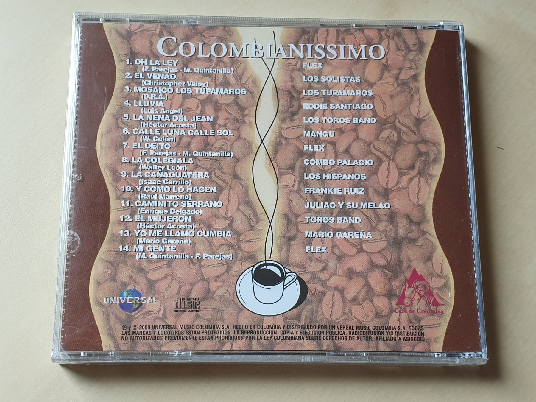 CD: Colombianissimo neu und ovp – Nuovo e nell'imballaggio originale da Stansstad venduto da collectorsshop 1