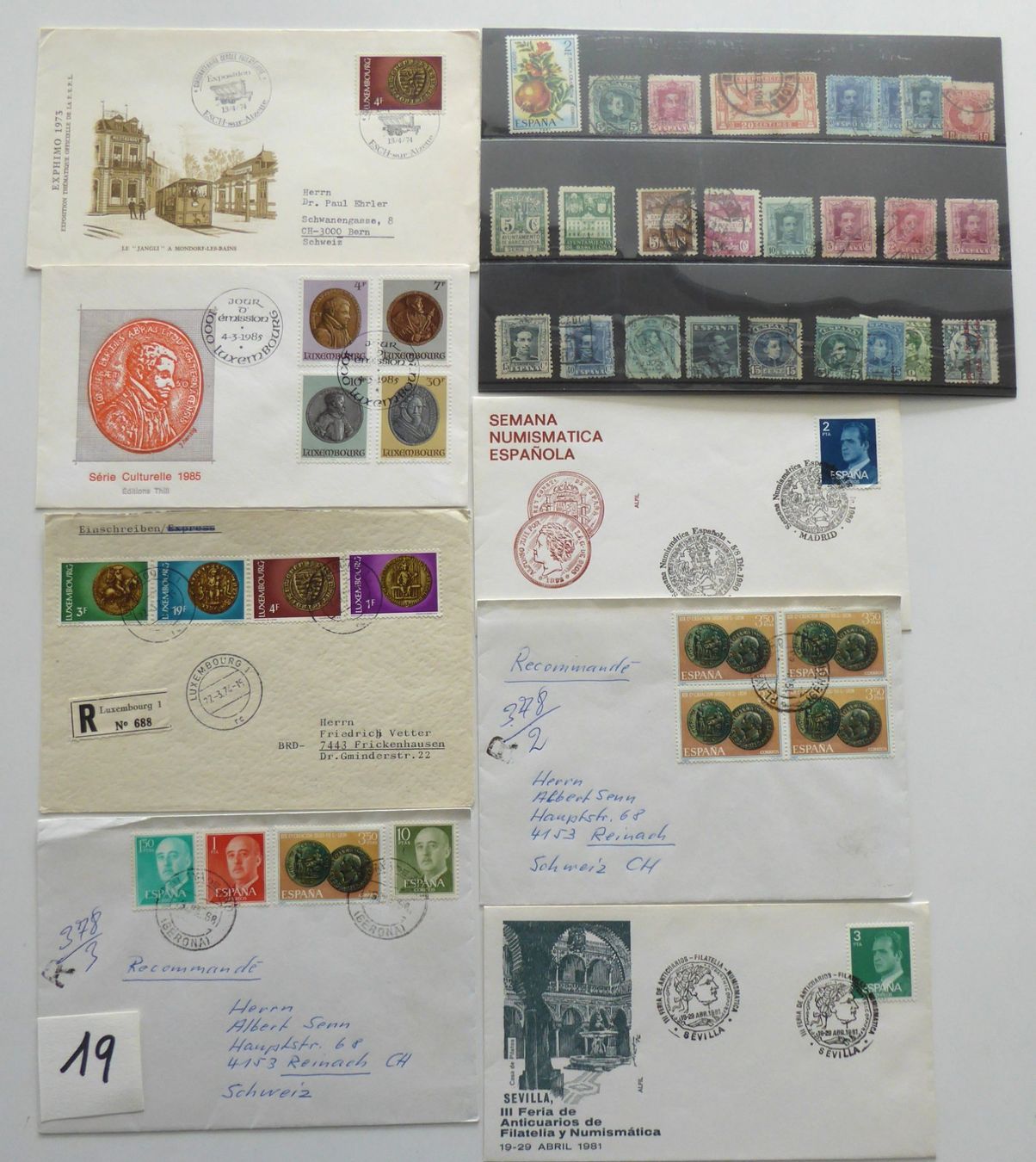 Tous les timbres: Spanien Einzelmarken und Belege – D'occasion à Aesch BL par Kauri1