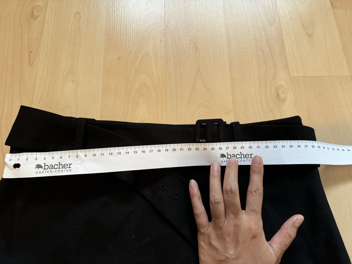 Hallhuber Röcke: Black Hallhuber Skirt with belt – Neu (gemäss Beschreibung) aus Kilchberg ZH von ngt_hnw9 3