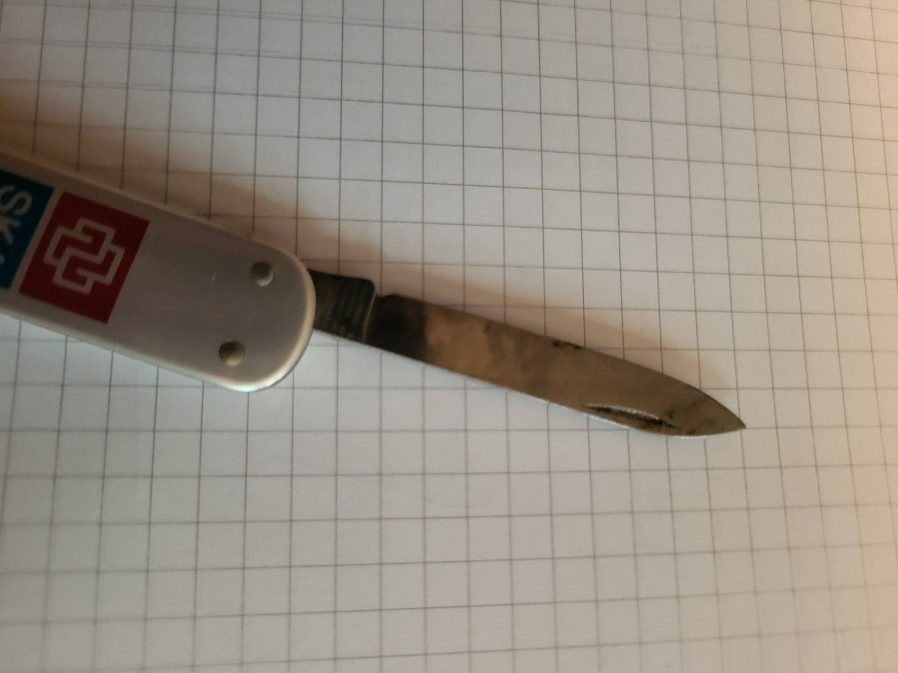 Victorinox Taschenmesser: Kleines Sackmesser SKA CS Viktorinox – Gebraucht aus Guggisberg von Aegertenlehn 1