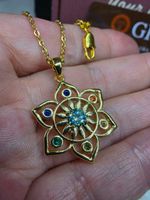 Collier argent avec diamant de moissanite de 0,5 ct certifié