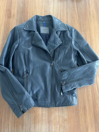 Lederjacke 