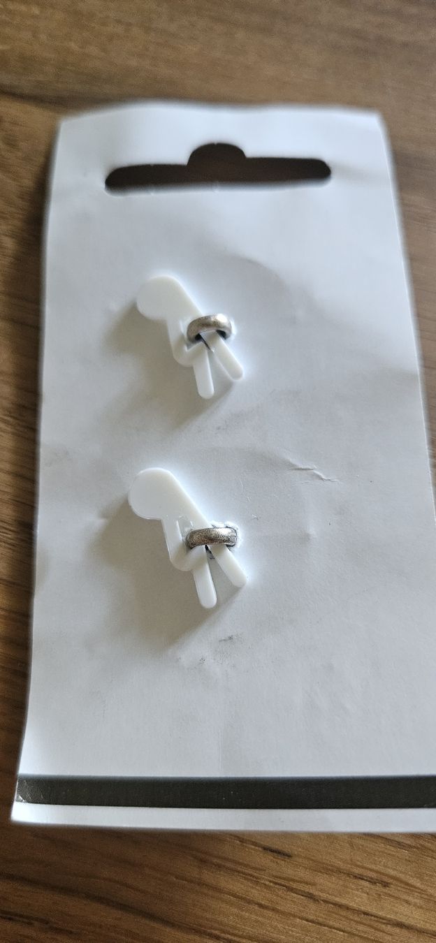 Bottoni: 2 boutons edelweiss argenté 23mm – Nuovo e nell'imballaggio originale da Carouge GE venduto da Lea000 2