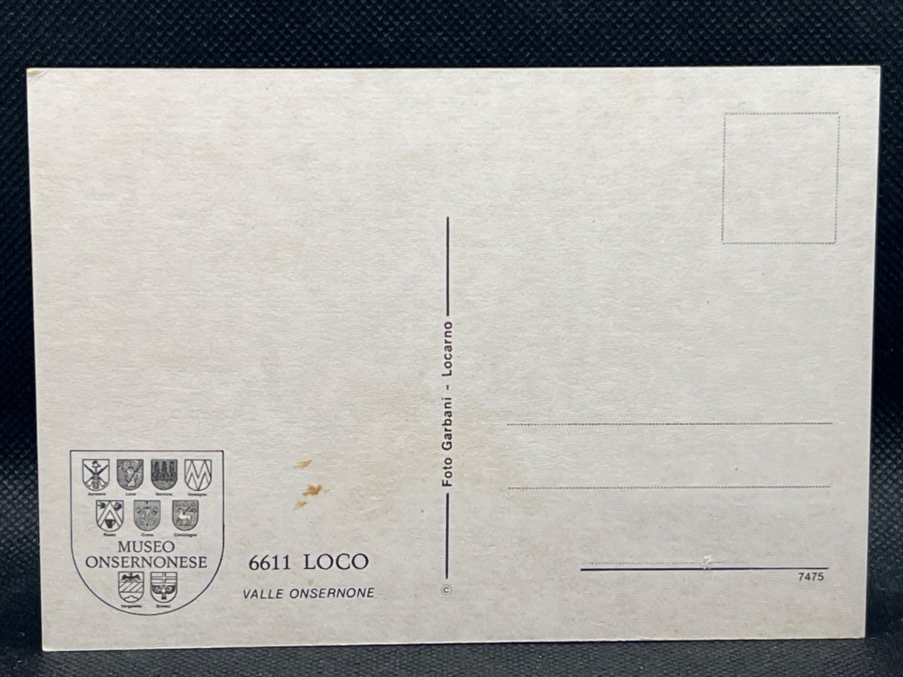 Cartoline postali: Valle Onsernone - Museo Onsernonese – Usato da Widnau venduto da Brusi9 1
