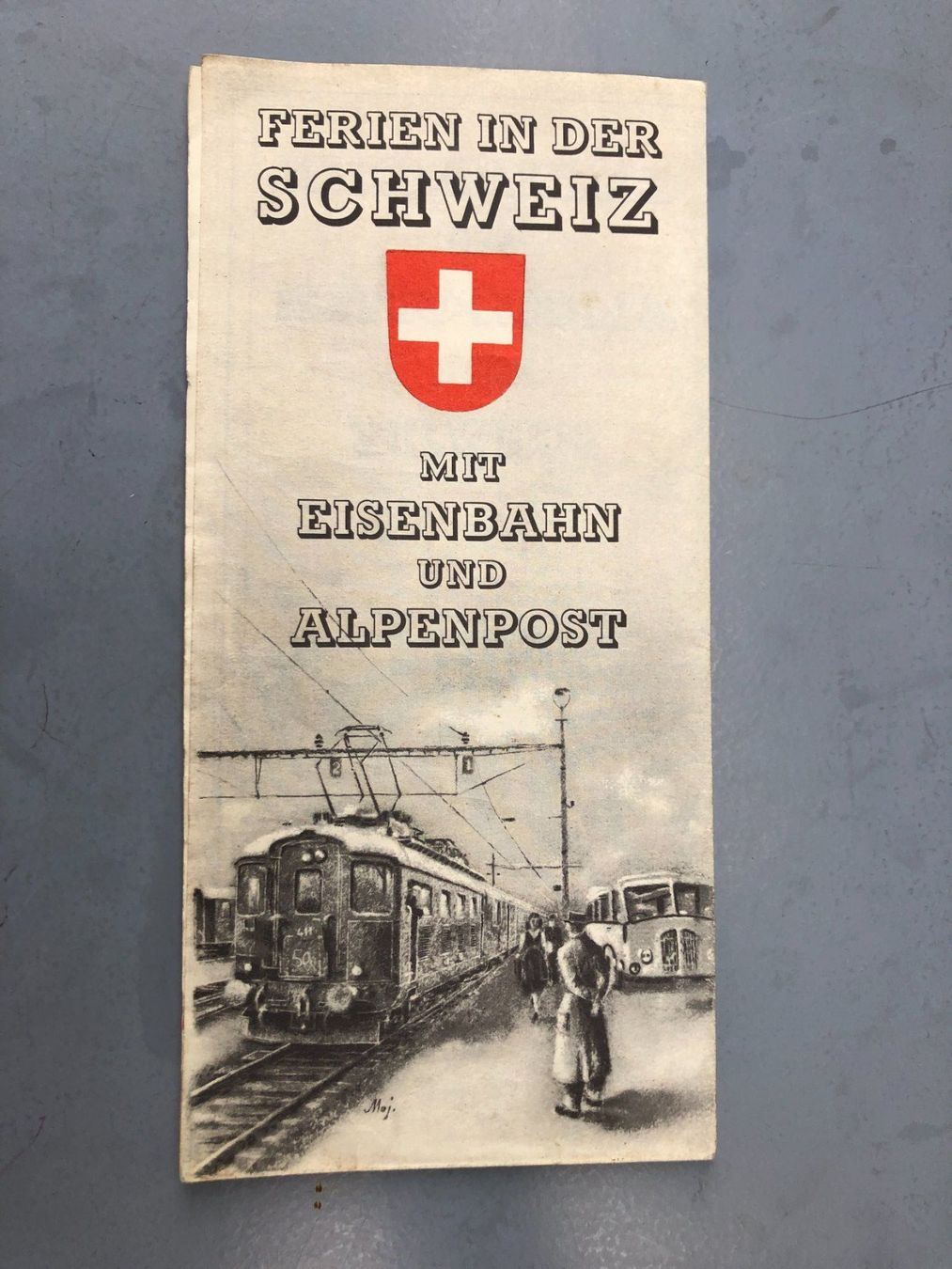 Landkarten & Atlanten: Schweizerische Alpenposten: Ferien in der Schweiz – Gebraucht aus Zürich von allp