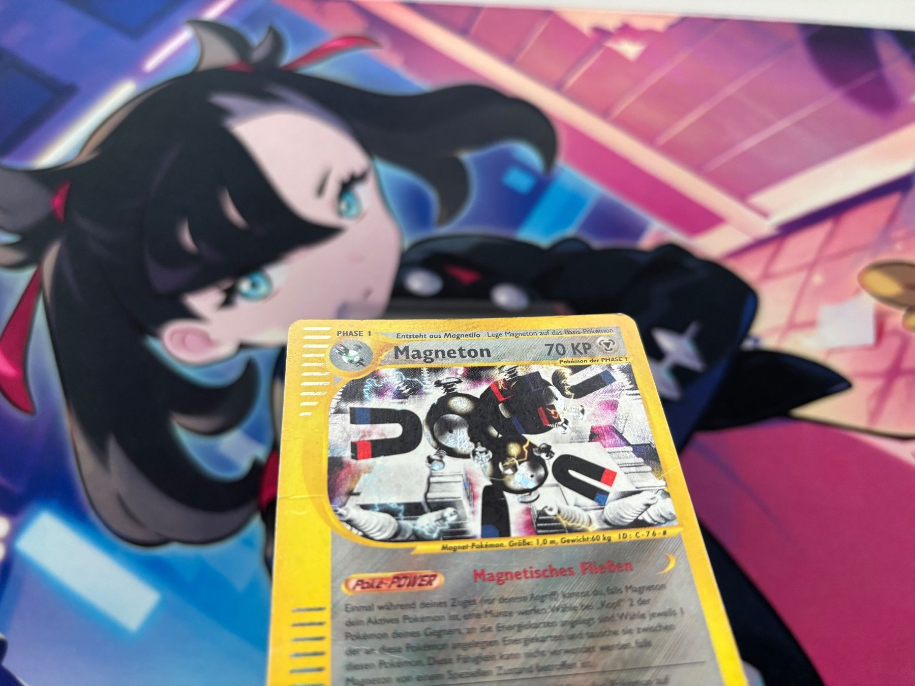 Pokémon Carte collezionabili: 2002 POKEMON Magneton Holo Aquapolis H16 – Usato da Wilen (Sarnen) venduto da Seeungeheuer 1