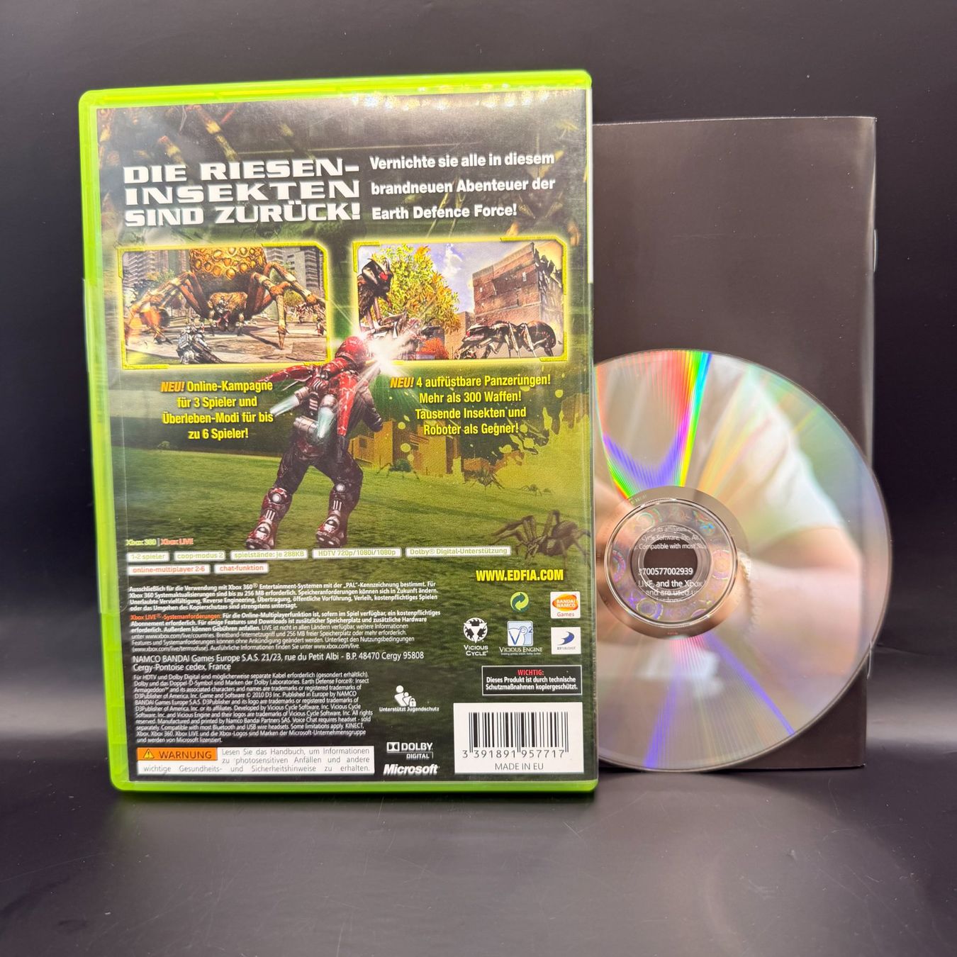 Microsoft Giochi: earth Defense Force Insect Armageddon Xbox 360 – Usato da Düdingen venduto da Nerdworld 1