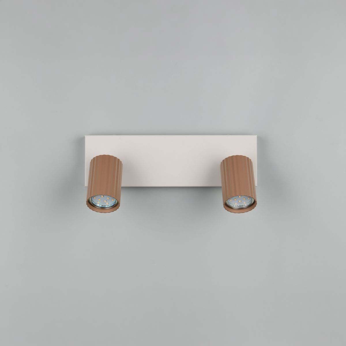 Lampade: 2er Strahler,Coffee, Grau, 30 cm x 9 cm – Nuovo (secondo la descrizione) da Kreuzlingen venduto da Smart-Light 3
