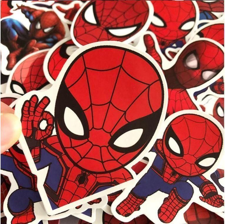 Sticker: Spiderman Marvel Comic Spinne DVD Aufkleber 35 tl Stickerset – Nuovo e nell'imballaggio originale da Dättlikon venduto da easythings 4