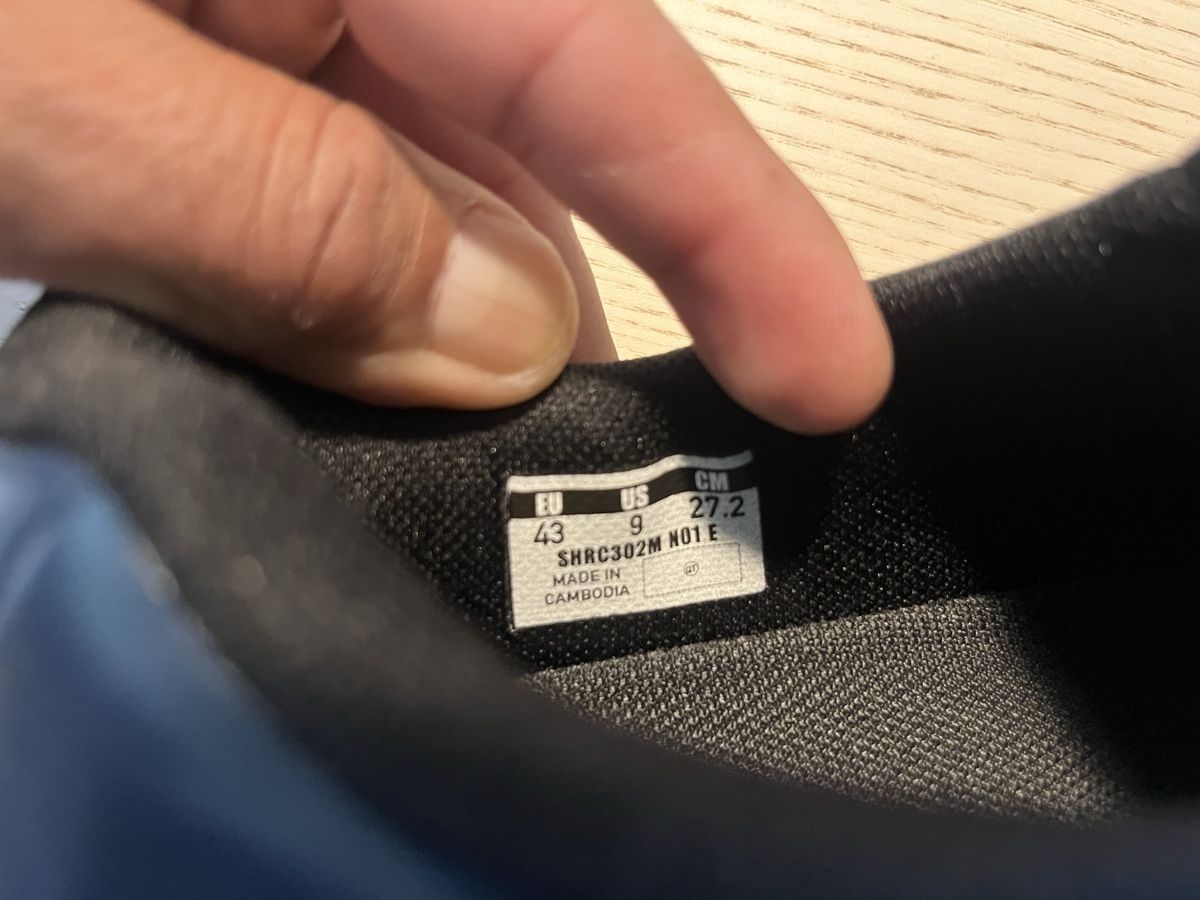 Shimano Chaussures hommes: Shimano RC3 Navy Rennradschuhe – Neuf (Voir description) à Rapperswil SG par javierchu81 6