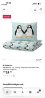 IKEA Bettwäsche BLÄVINGAD Pinguin 150x200 cm neuwertig