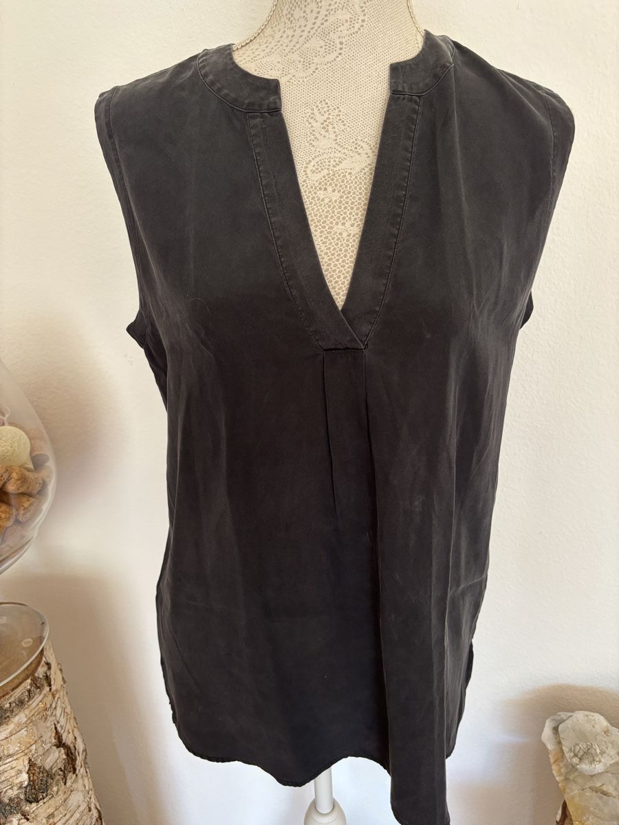 Top: Top Schwarz Gr. 38 seide – Usato da Winterthur venduto da san_wd8j