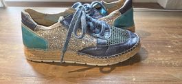 Vidorreta espadrilles Turnschuhe Gr. 37, Glitzer, Top Zustan