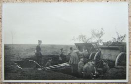 FOTO-AK MILITÄR ARTILLERIE - RS 1915