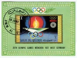 Block "Olympische Spiele". Umm al-Qaiwain