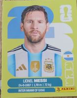 Lionel Messi Sammelbild Panini FIFA WM 2026