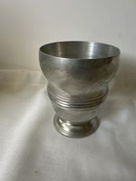 Zinnbecher mit Gravur MM, EO II 20.6.81