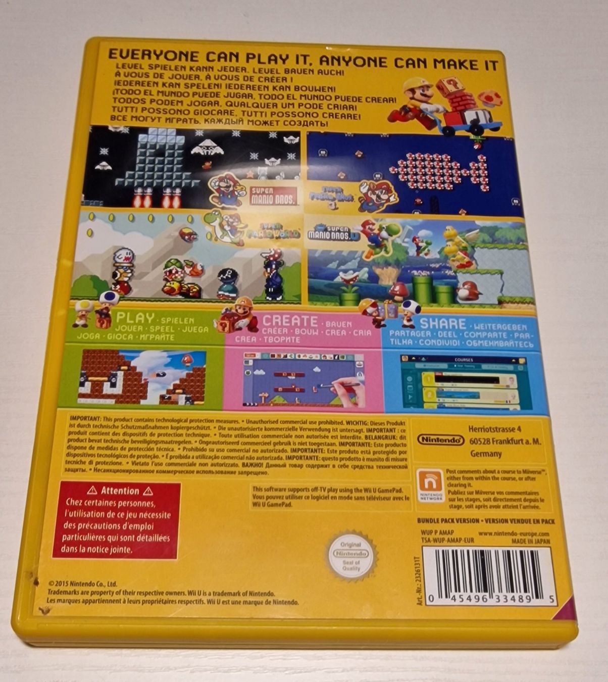 Nintendo Giochi: Wii U Spiel Super Mario Maker – Usato da Bassersdorf venduto da ciao555 1