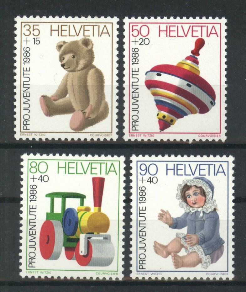 Tutti i francobolli: 1986, Pro Juventute ** (1) – Nuovo (secondo la descrizione) da Willisau venduto da Vollstempel