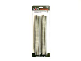 2-321 Gebogenes Gleis mit Betonschwellen R1546 11.25° 4 Stk.
