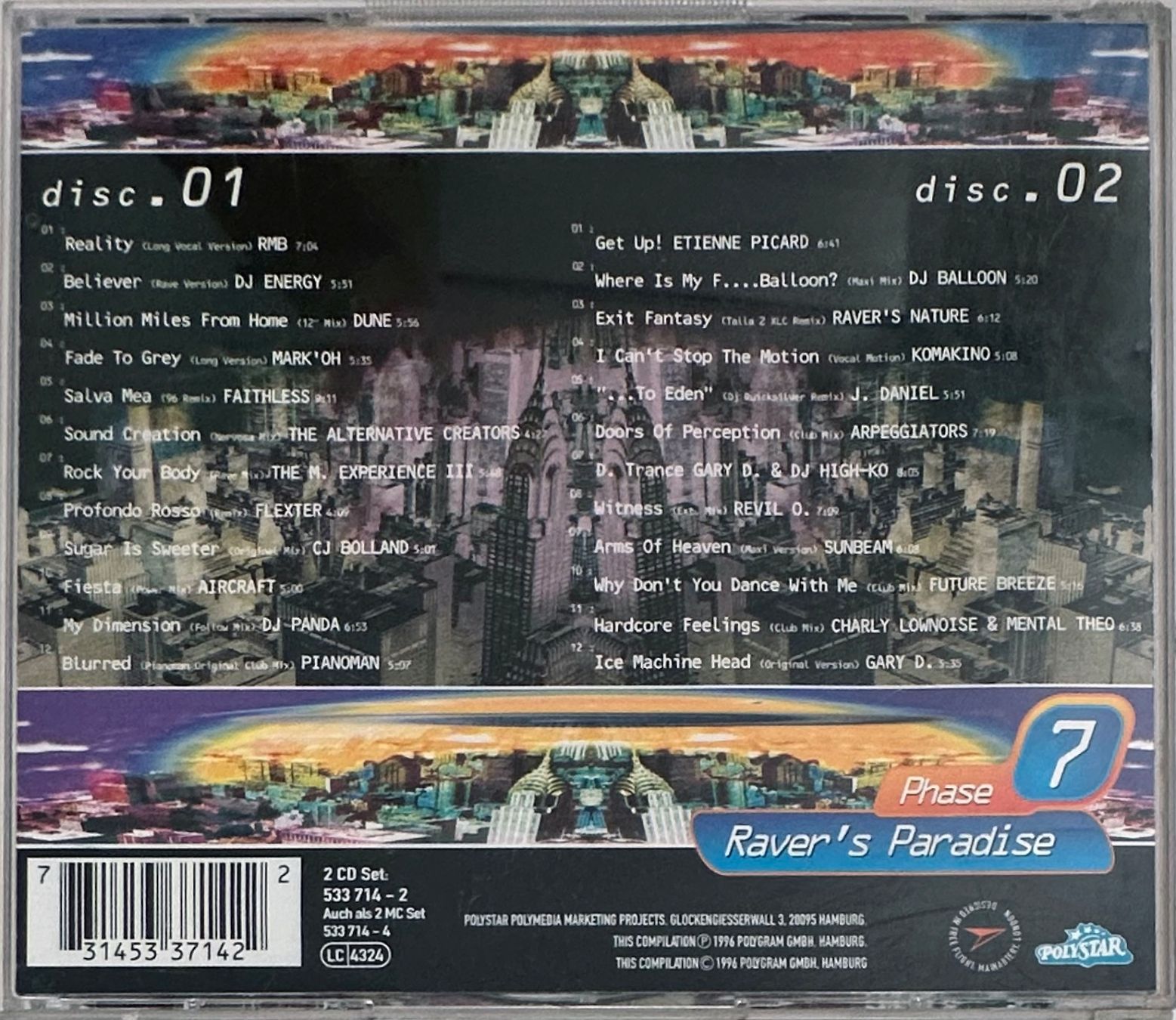 CDs: RaveBase Phase 7 – Gebraucht aus Martigny von jereq 1
