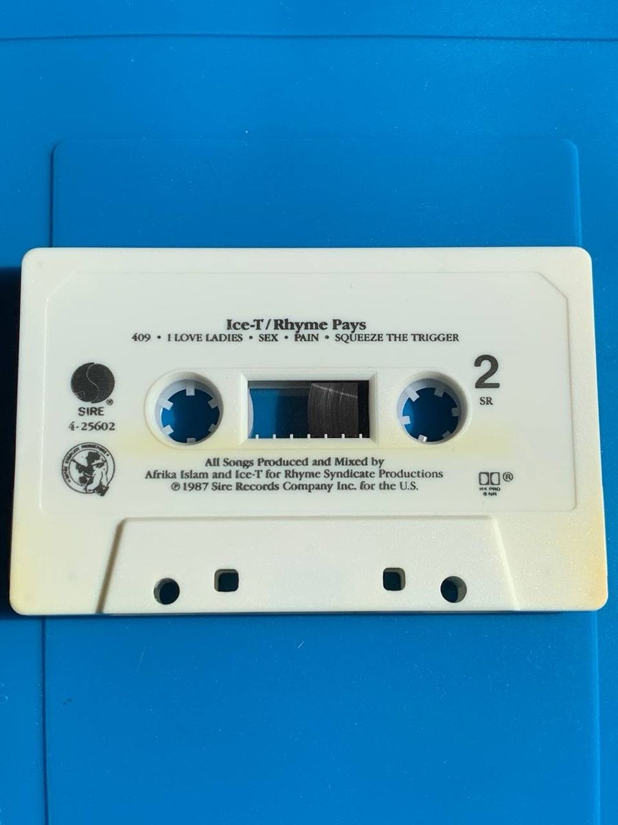 Musicassette: Ice-T - Rhyme Pays MC – Usato da Schaan venduto da nan_2pg2 3
