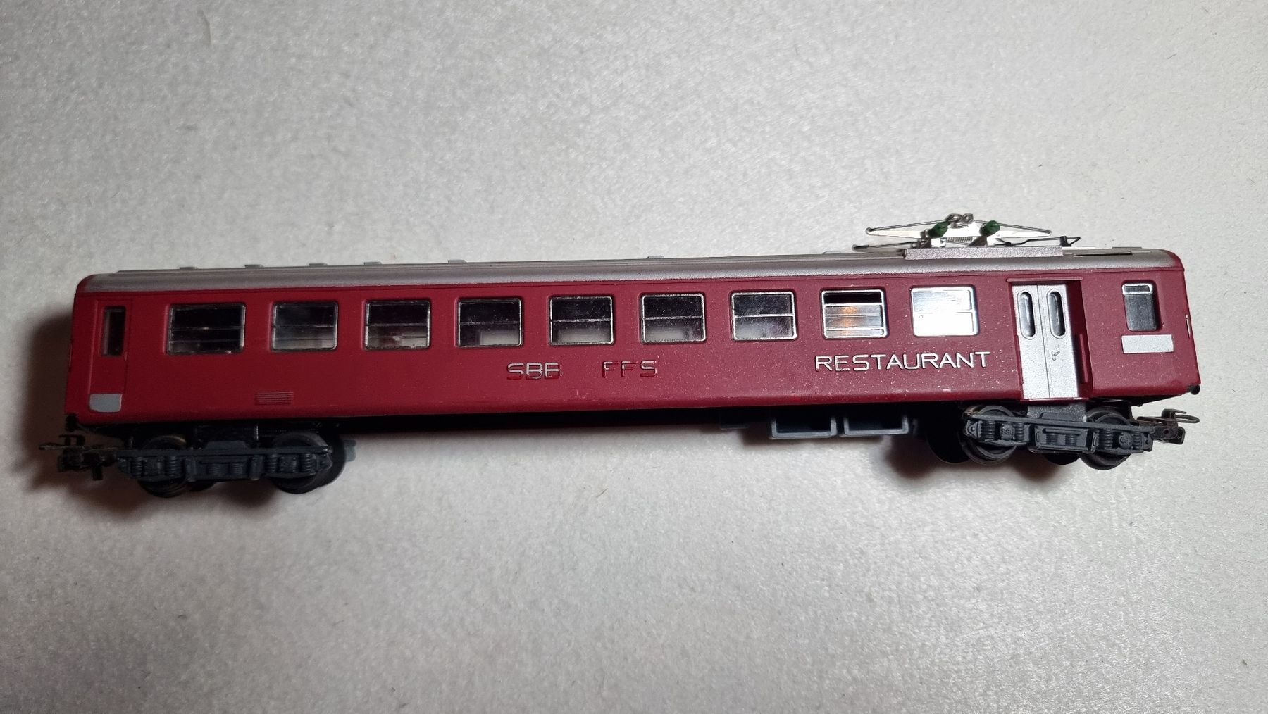 Hag Modellini di ferrovie: HAG Speisewagen AC – Usato da Au ZH venduto da Krokodil08 1