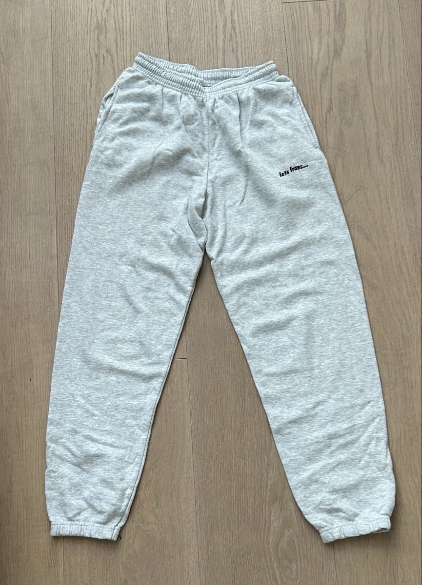 Iets Frans... Pantaloni: iets Frans Grey Loungewear Sweatpants – Usato da Zug venduto da mbe_t5j2