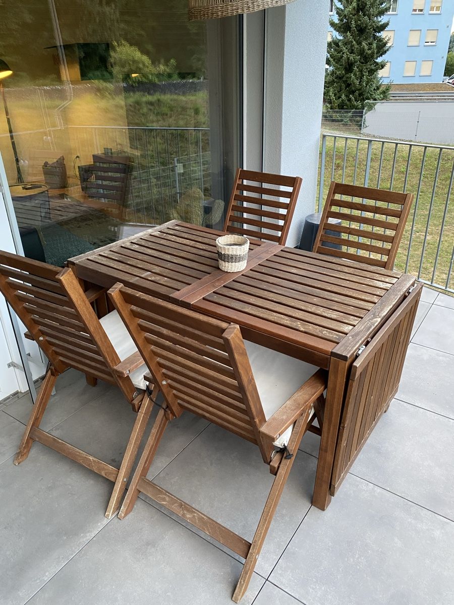 Tavoli: Gartentisch mit 4 Stühlen – Usato da Oberglatt ZH venduto da mar_99sg