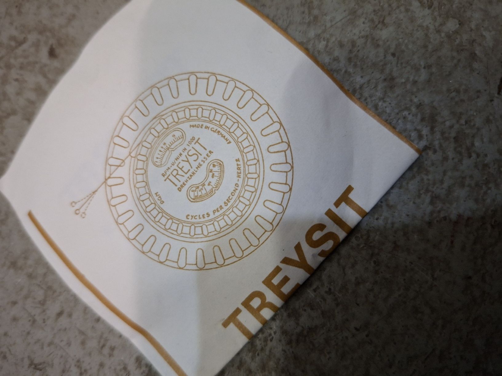 Misurare: TREYSIT Drehzahlmesser - Siromesser – Usato da Grossdietwil venduto da mahsoumi 1