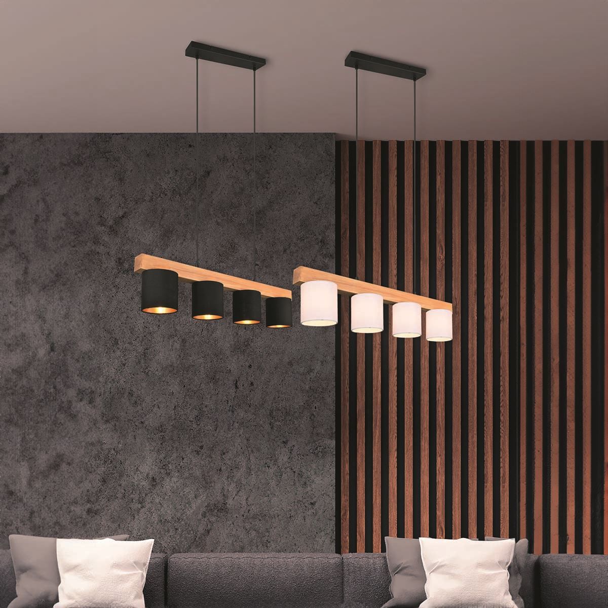 Kronleuchter & Deckenlampen: Pendelleuchte, Naturholz, 75 cm x 12 cm – Neu (gemäss Beschreibung) aus Kreuzlingen von Smart-Light 1