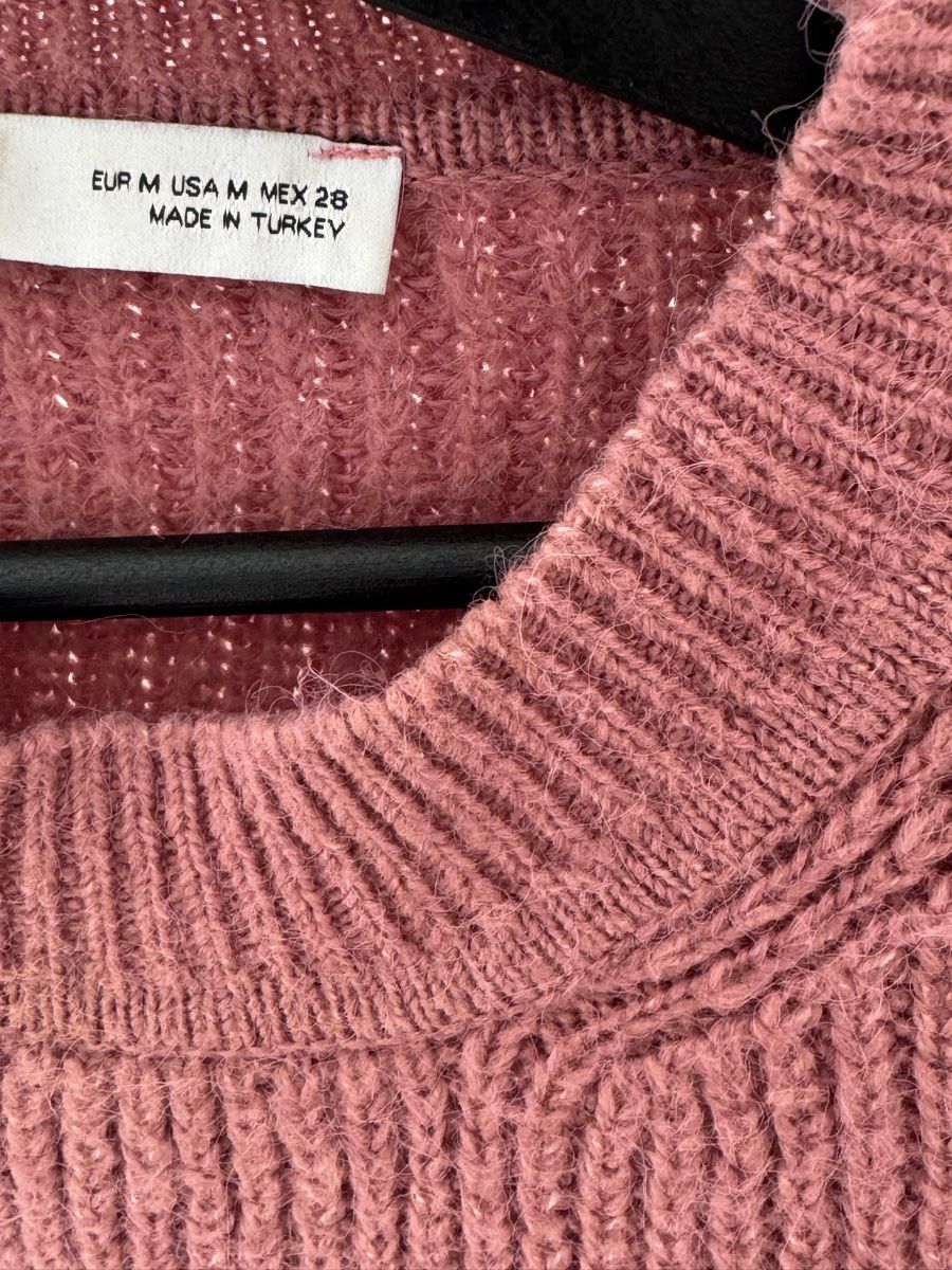 Zara Maglioni & Felpe: ZARA Oversize Strickpullover Altrosa / Dusty Pink – Usato da Zürich venduto da di_archive 3