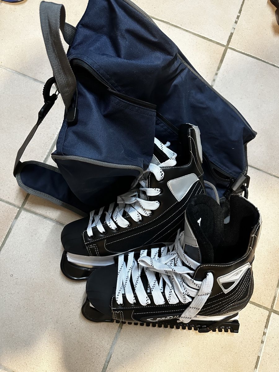 Schlittschuhe: Patins à glace homme – Neu und originalverpackt aus Confignon von sandracorelli