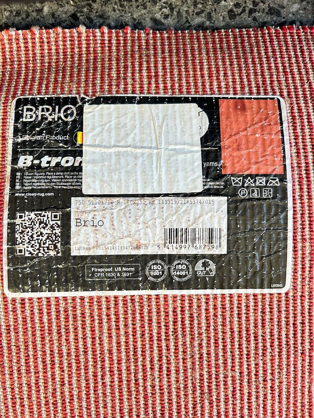 Tappeti: Roter Teppich, gebraucht, 160x230cm – Usato da Zollikon venduto da YvonneAchermann 4