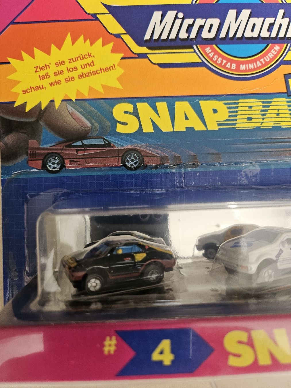 Micro Machines Modellautos: Micro Machines Snapbacks  – Neu und originalverpackt aus Stachen von wislrock 4