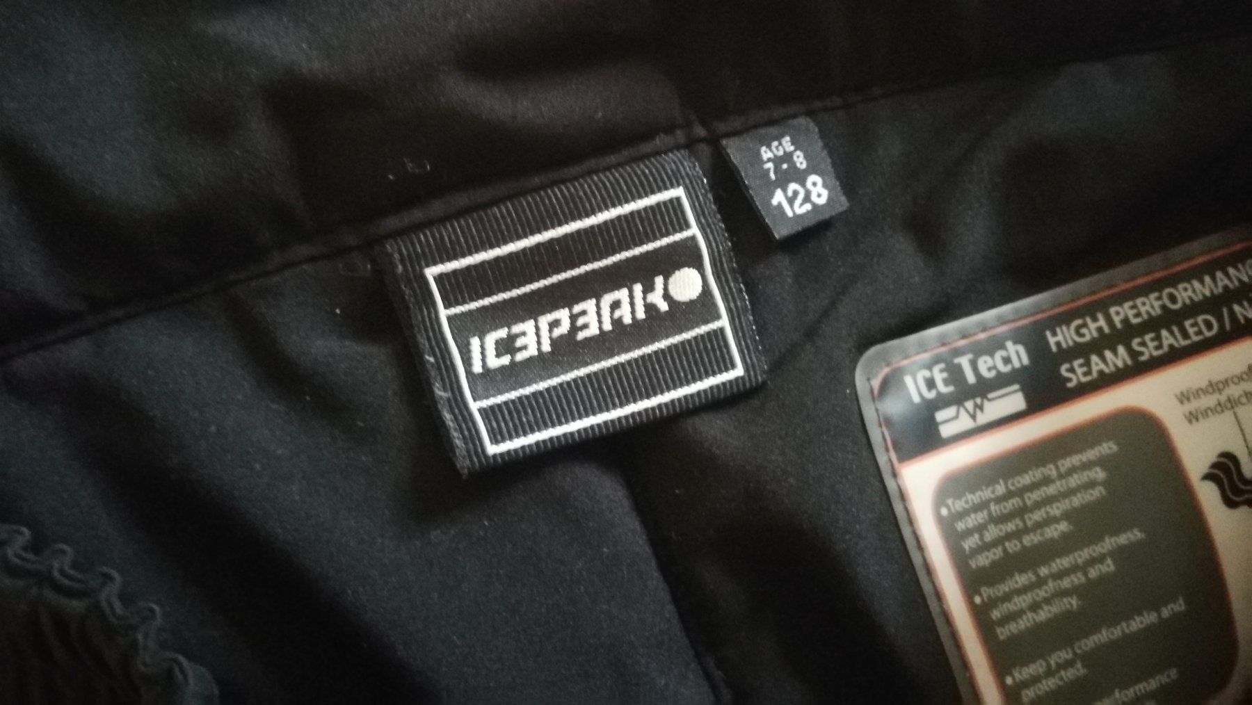 Icepeak Pantaloni: Skihose schwarz Icepeak Gr 128 – Usato da Zürich venduto da laude 2