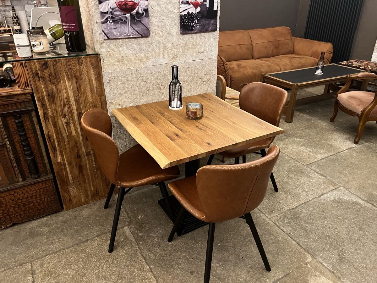 Set di tavolo e panche: Bistro Tische 4Stk. – Usato da Schlossrued venduto da kry_fwz6