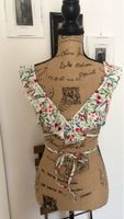 Haut de Bikini fleuri vintage - Taille S