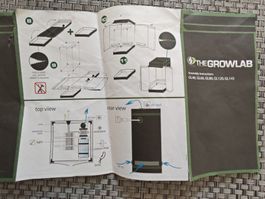 Growlab 50x50cm Indoor grow tent 