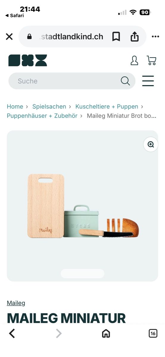 Maileg Giocattoli: Brotbox..Neu..Maileg – Nuovo (secondo la descrizione) da Hünenberg venduto da Smile77.. 3