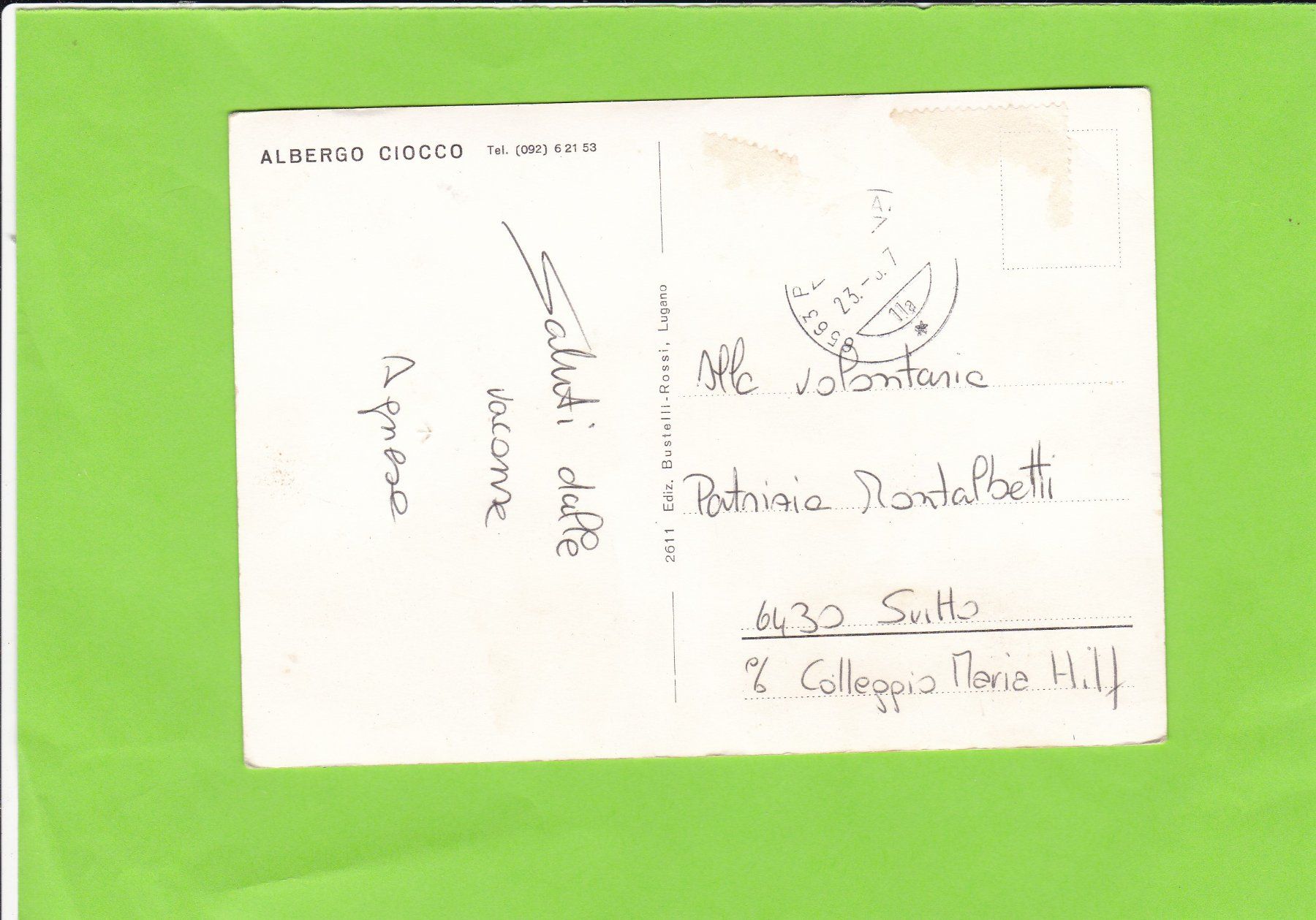 Cartoline postali: Pian San Giacomo – Usato da St. Peterzell venduto da neckertal 1