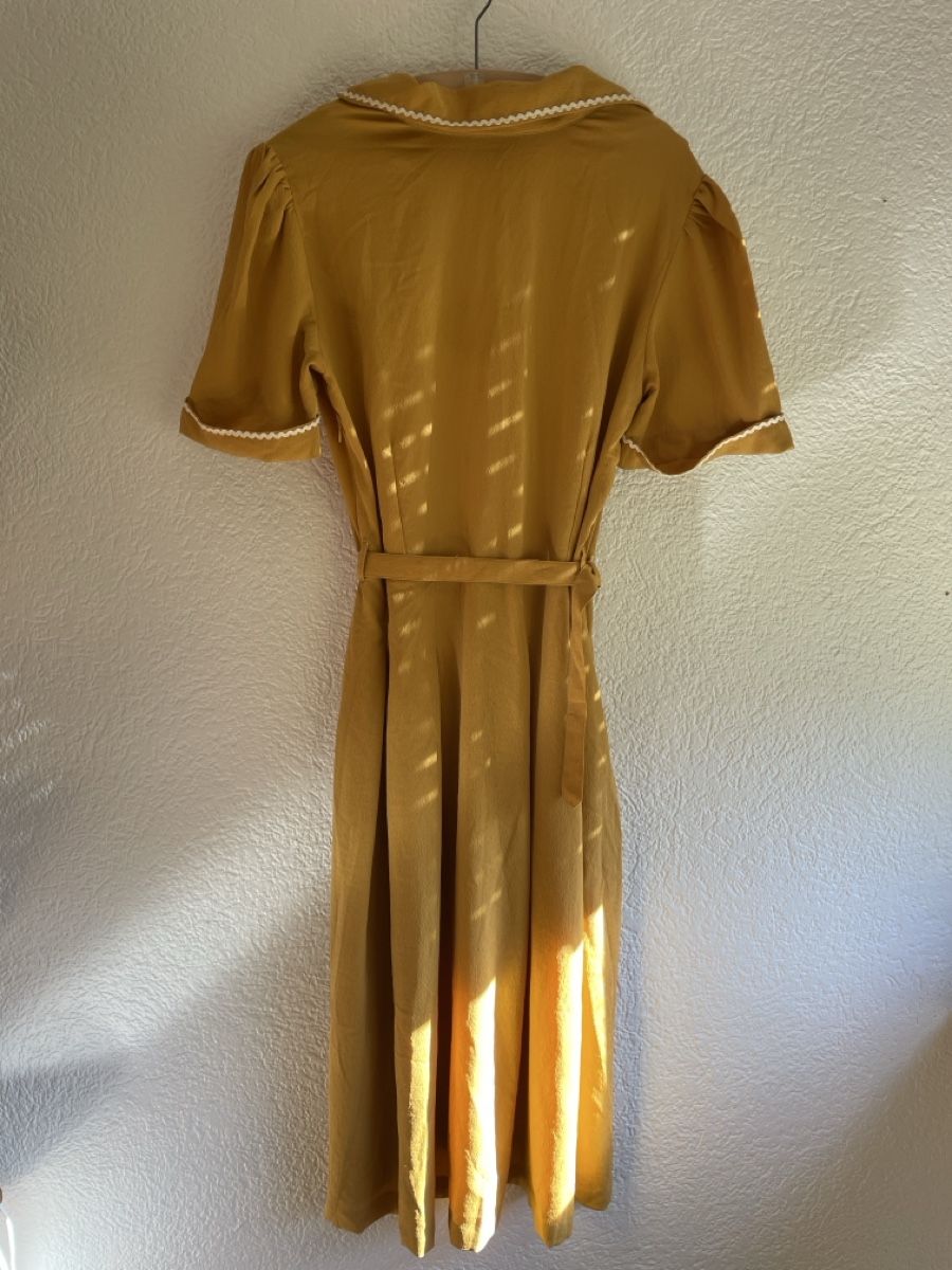 Vestiti: Robe vintage jaune 1940 – Usato da Martigny venduto da Lea_lucci 2