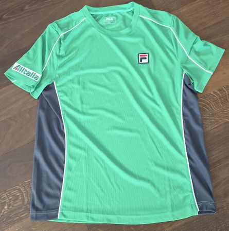 Fila Tennis Shirt 52/L grün/grau Alitalia