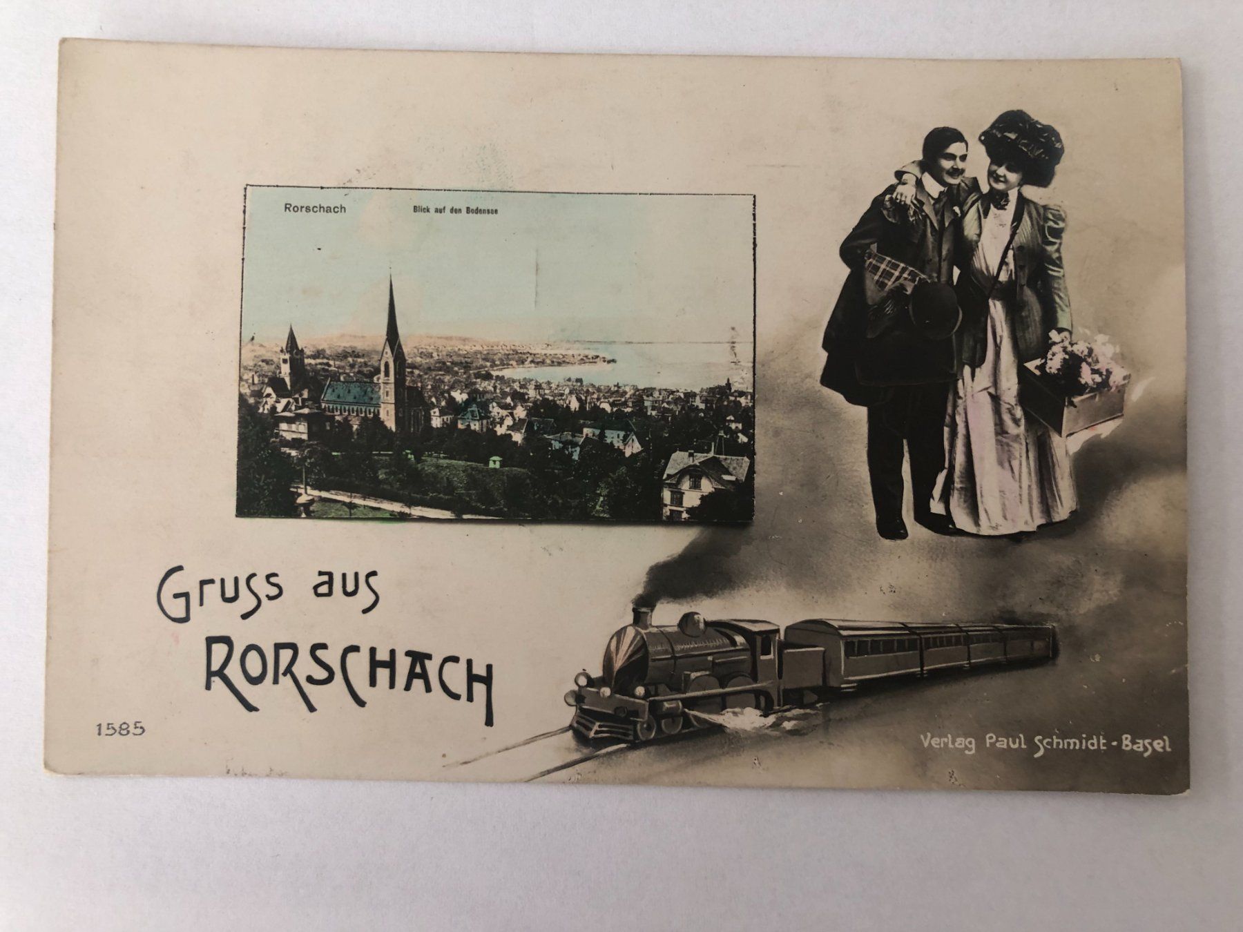 Ansichtskarten: Gruss aus Rorschach – Gebraucht aus Pfäffikon ZH von Waltoversand