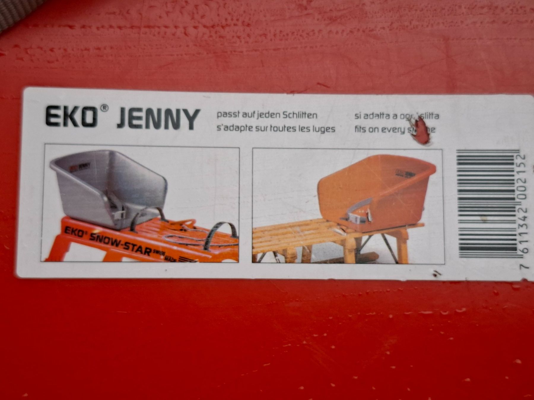 Eko Schlitteln: Eko Jenny Schlittensitz – Gebraucht aus Marthalen von RegorGuh4 2