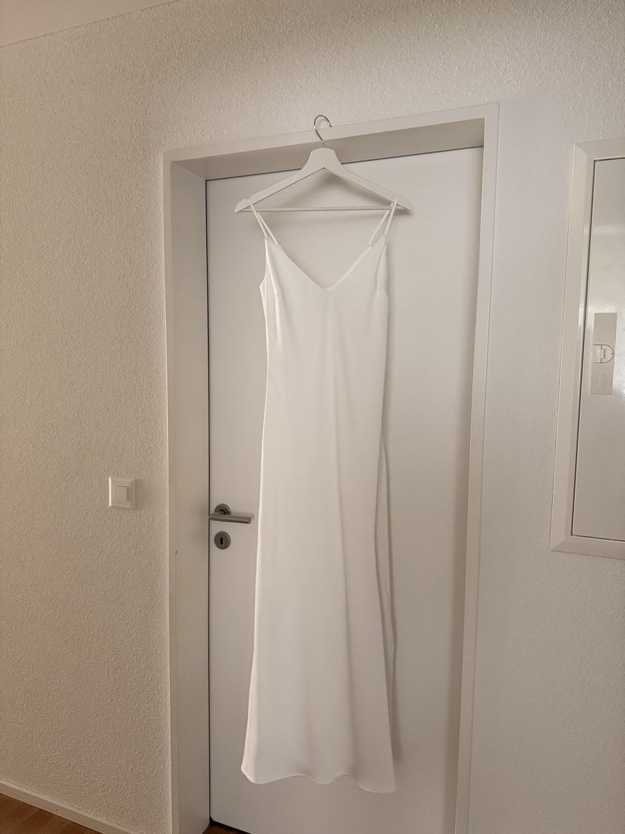 Piqyourdress Vestiti: Elegantes, schlichtes Brautkleid – Nuovo (secondo la descrizione) da Reichenburg venduto da Benutzer123_ 5