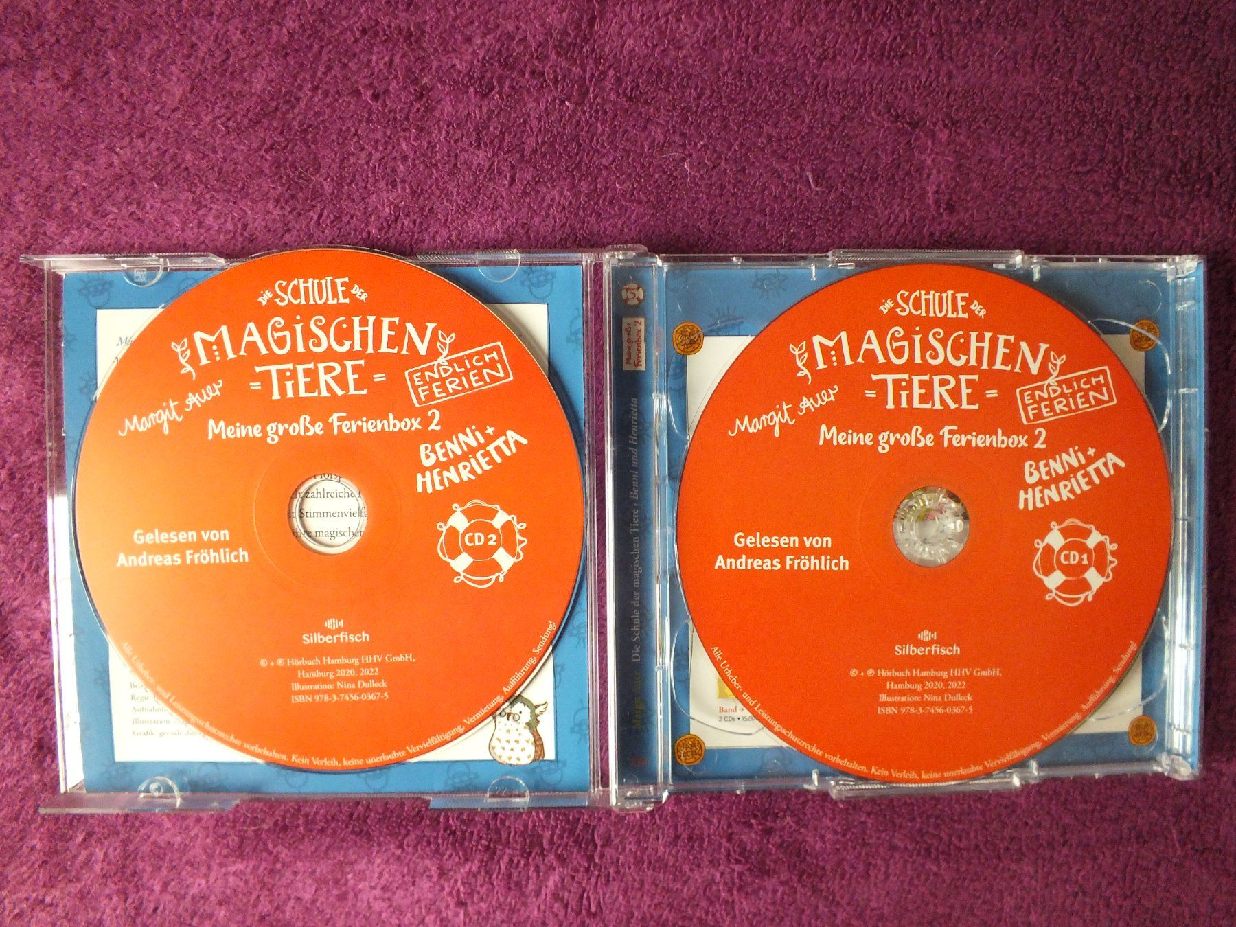CD: Die Schule der magischen Tiere - Endlich Ferien - 2 CD – Usato da Müllheim Dorf venduto da Seeeule01 2