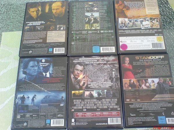 Tutti i DVDs: 6 Action/Thriller DVD – Usato da Oftringen venduto da andrax 2