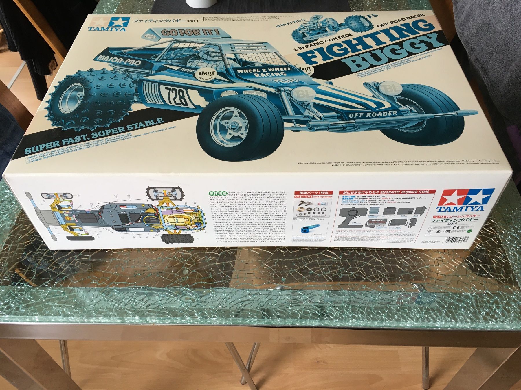 Tamiya Modellismo RC: Tamiya Fighting Buggy Bausatz Re-Release 2014 NEU – Nuovo e nell'imballaggio originale da holziken venduto da Weston 4